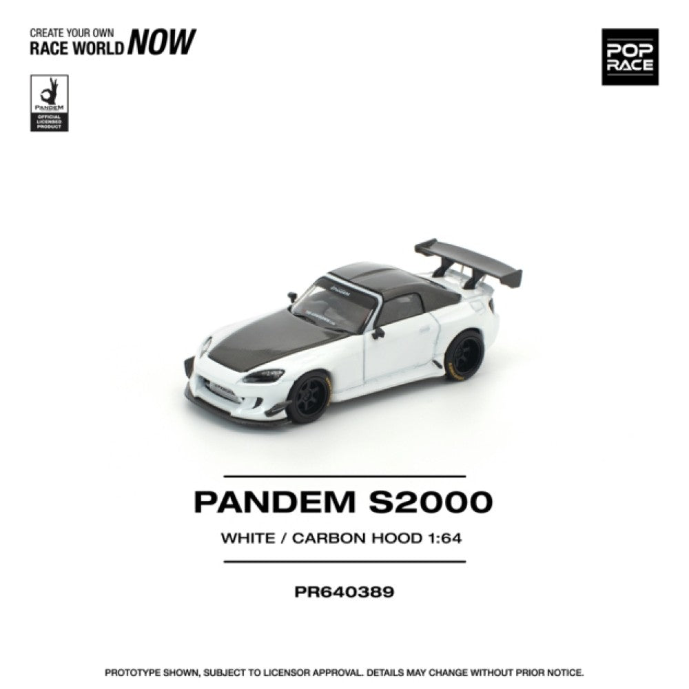 1/64 PANDEM S2000 SOFTTOP WHITE TOOLING VARIANT - Poprace - PR640389