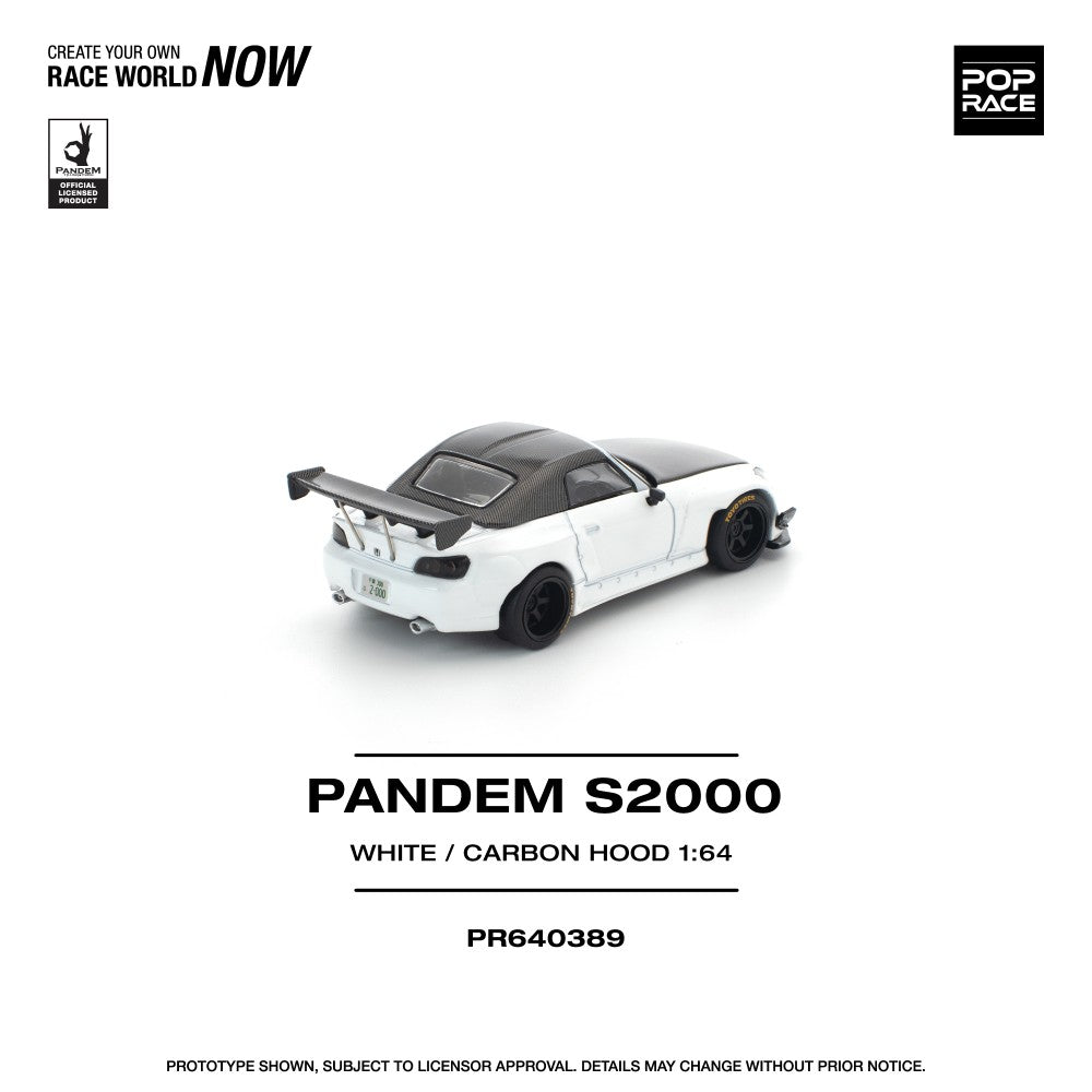 1/64 PANDEM S2000 SOFTTOP WHITE TOOLING VARIANT - Poprace - PR640389