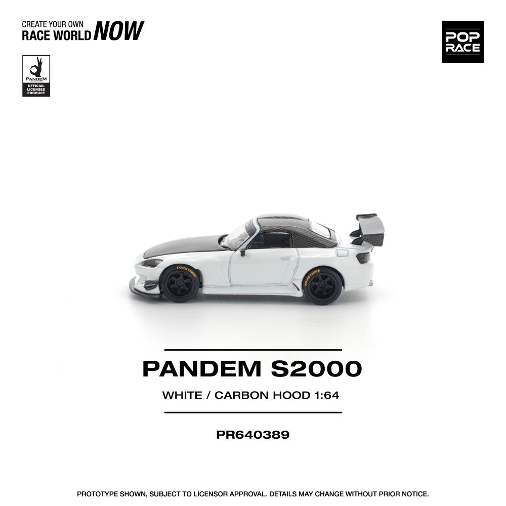 1/64 PANDEM S2000 SOFTTOP WHITE TOOLING VARIANT - Poprace - PR640389