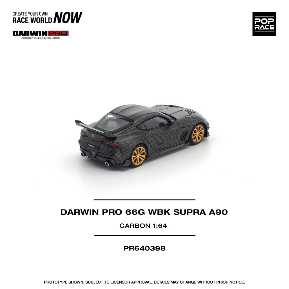 1/64 Darwin Pro 66G WBK Supra A90, carbon edition- Poprace - PR640398