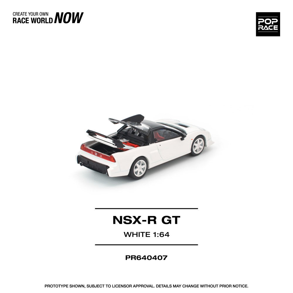 1/64 - HONDA NSX-R GT WHITE - Poprace - PR640407