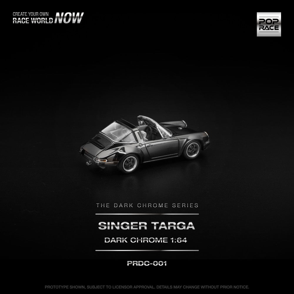 1/64 SINGER TARGA DARK CHROME - Poprace - PRDC001