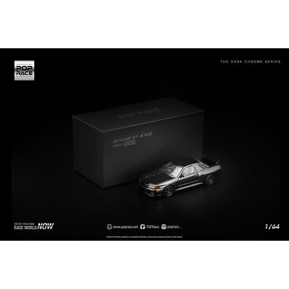 1/64 R32 GT-R DARK CHROME - Poprace - PRDC002