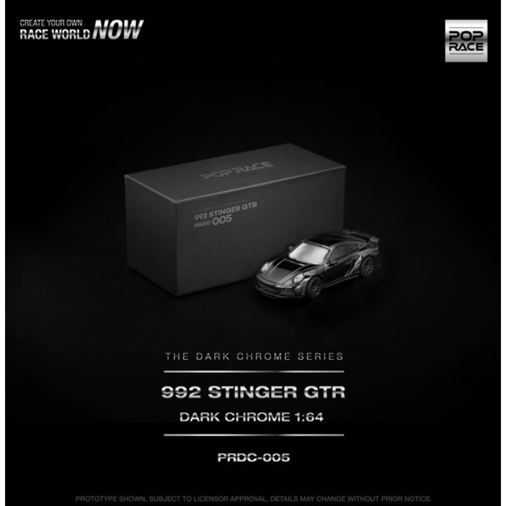 1/64 992 STINGER GTR DARK CHROME - Poprace - PRDC005