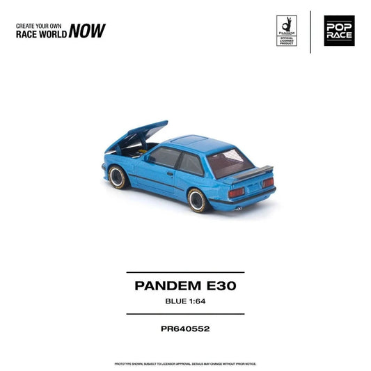 1/64 Pandem E30, blue - Poprace - PR640552 *** Pre order ***