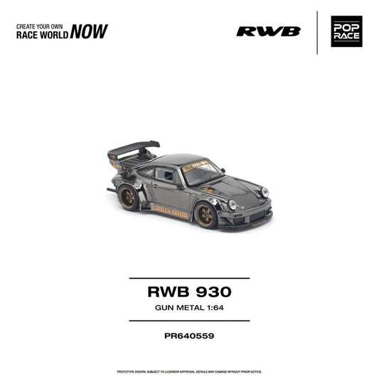 1/64 RWB 930, gun metal - Poprace - PR640559 *** Pre order ***