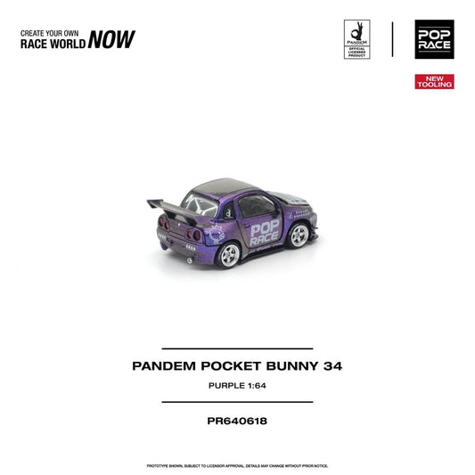 1/64 Pandem Pocket Bunny 34, purple - Poprace - PR640618 *** Pre order ***