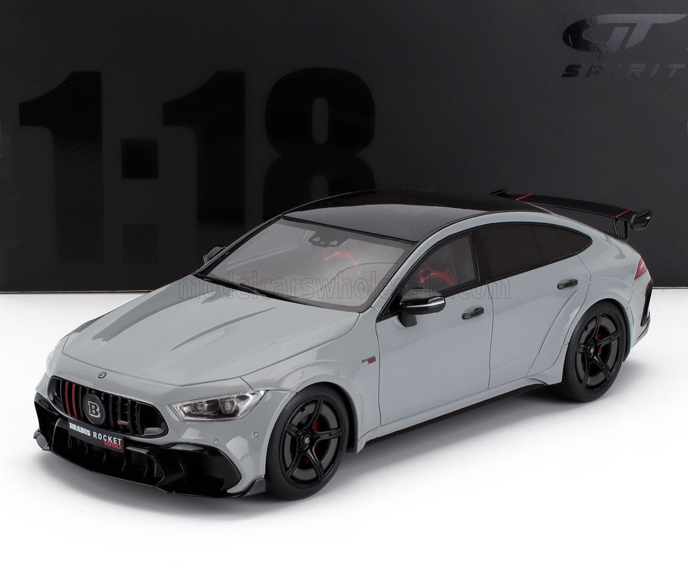 1/18 - Brabus Rocket 1000 Nardo Grey 2024 - GTS 513 - GT Spirit
