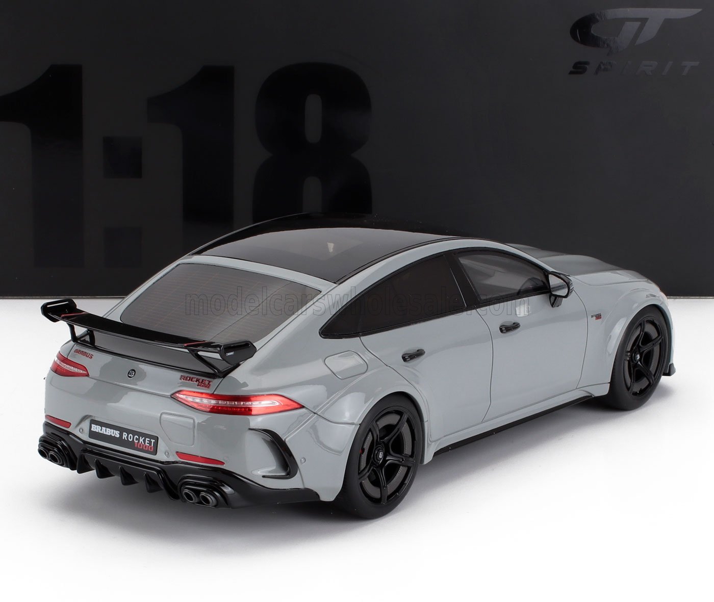 1/18 - Brabus Rocket 1000 Nardo Grey 2024 - GTS 513 - GT Spirit