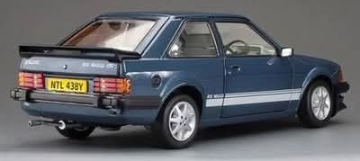 1/18 - Ford Escort RS1600i 1984 Caspian Blue RHD UK Exclusive - Limited Edition 360pcs - Sunstar H4999R