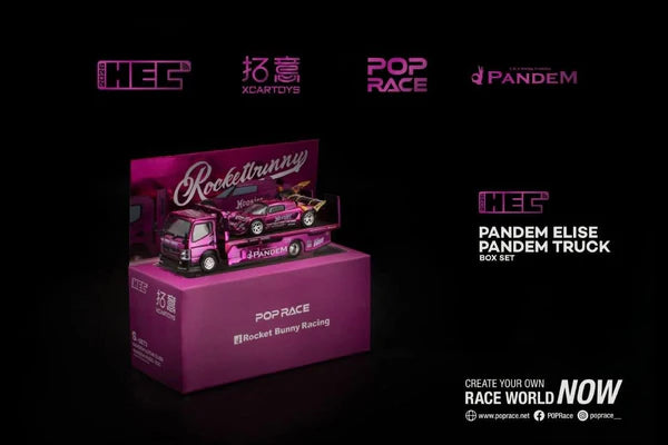 1/64 Pandem Elise pandem truck - Pop Race - * HEC Event Specials*