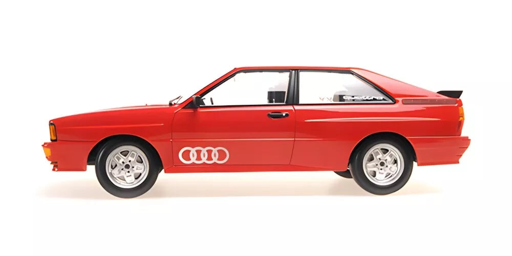 1/18 - 1980 Audi Quattro, red - Minichamps - 155016124