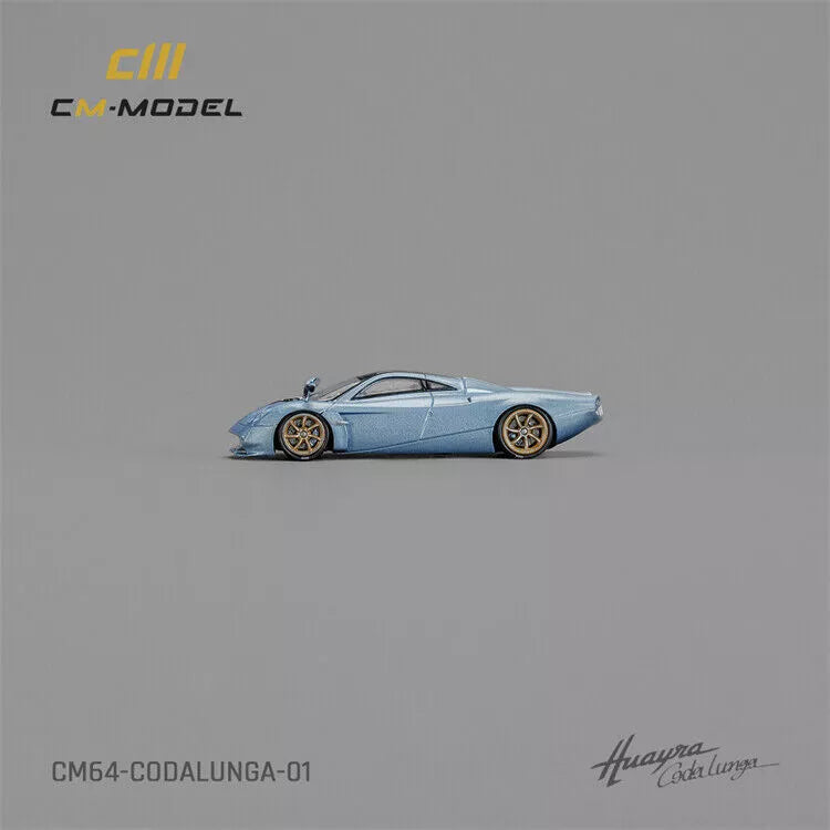 1:64 Pagani Codalunga Ice Blue - CM Models - CM64-Codalunga-01
