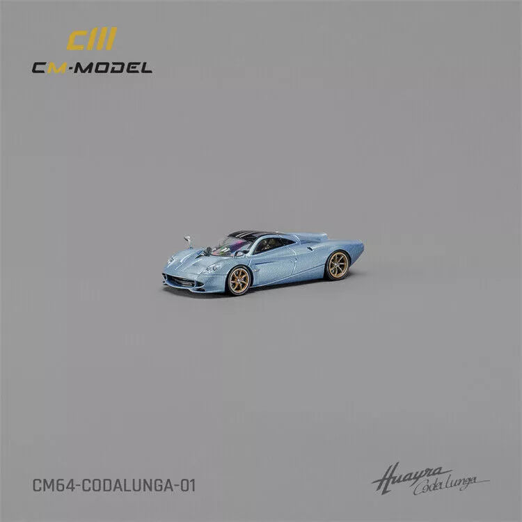 1:64 Pagani Codalunga Ice Blue - CM Models - CM64-Codalunga-01