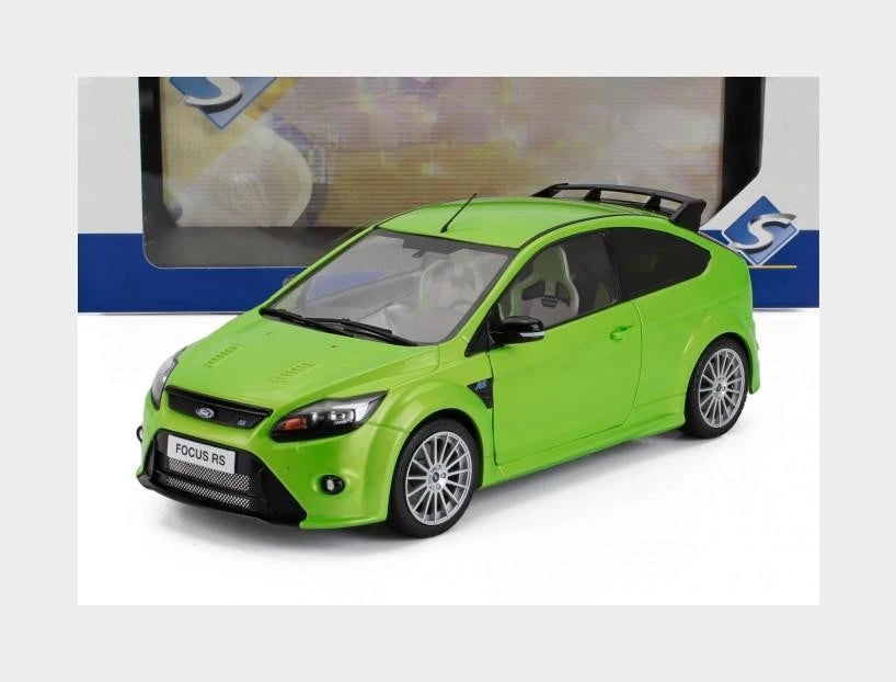 1/18 - Ford Focus RS MK2 - Ultimate Green Metallic - 2009 - Solido - 1813101
