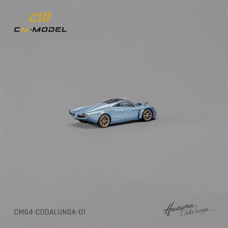 1:64 Pagani Codalunga Ice Blue - CM Models - CM64-Codalunga-01