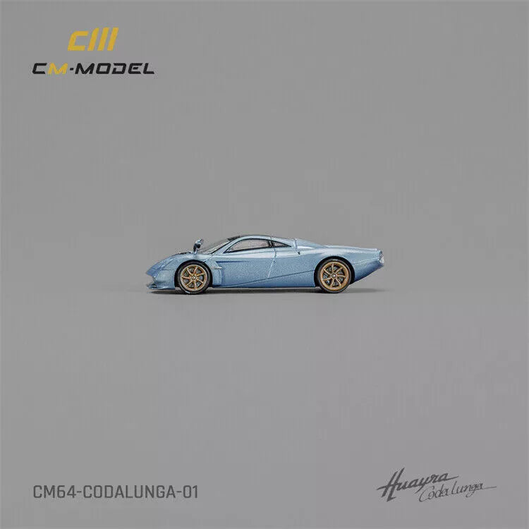 1:64 Pagani Codalunga Ice Blue - CM Models - CM64-Codalunga-01