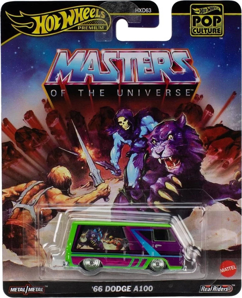 1:64 Hot Wheels - 66 Dodge A100 "Masters of the Universe" - 2024 dash 956J RealRiders.