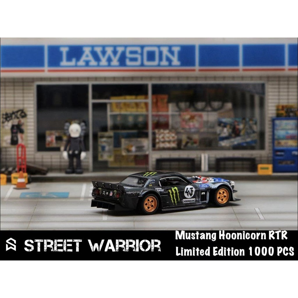 1/64 1965 Mustang Hoonicorn RTR USA flag - Street Warrior