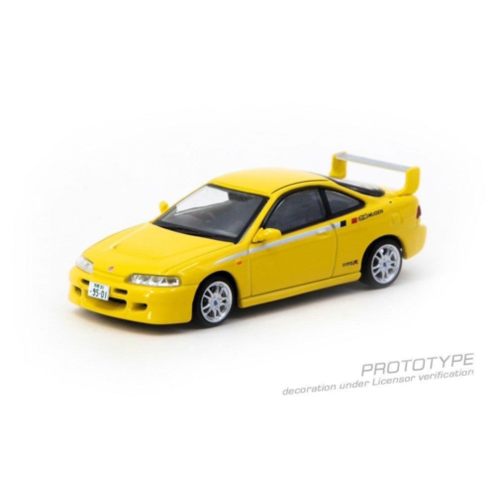 1:64 Honda Integra TYPE R DC2 MUGEN Sunlight Yellow - T64G-TL059-YL