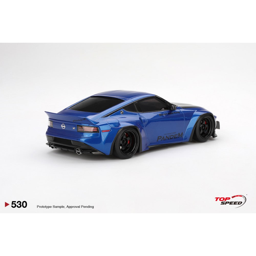 1/18 - NISSAN Z (RZ34) PANDEM SEIRAN BLUE - TS0530 - Top Speed