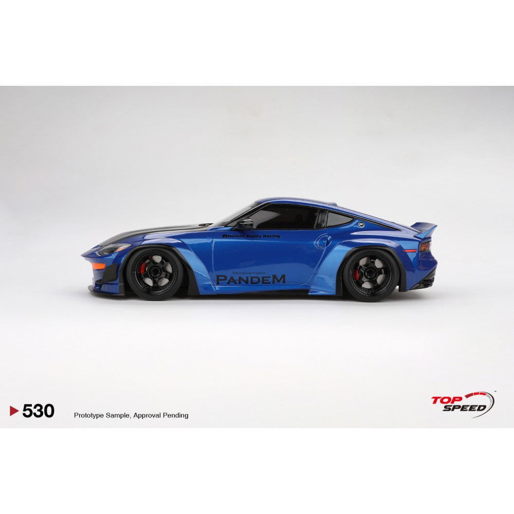 1/18 - NISSAN Z (RZ34) PANDEM SEIRAN BLUE - TS0530 - Top Speed