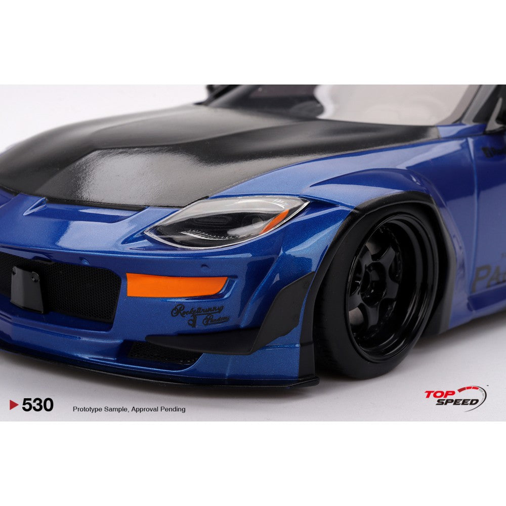 1/18 - NISSAN Z (RZ34) PANDEM SEIRAN BLUE - TS0530 - Top Speed
