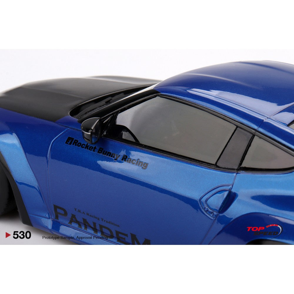 1/18 - NISSAN Z (RZ34) PANDEM SEIRAN BLUE - TS0530 - Top Speed