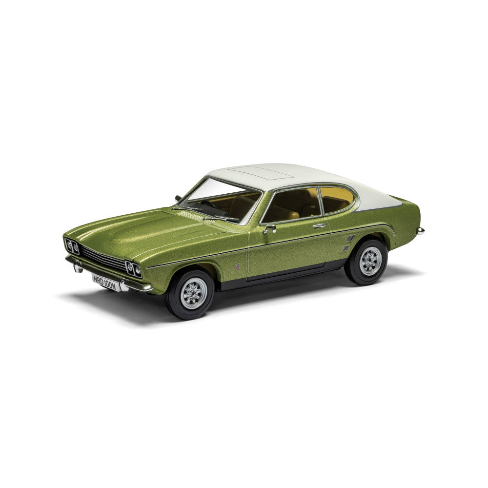 1/43 FORD CAPRI MKI 3.0 GXL - FERN GREEN (COUNTY CLASSICS MOTOR MUSEUM) - Corgi Vanguard - VA13321 ***Pre Order***