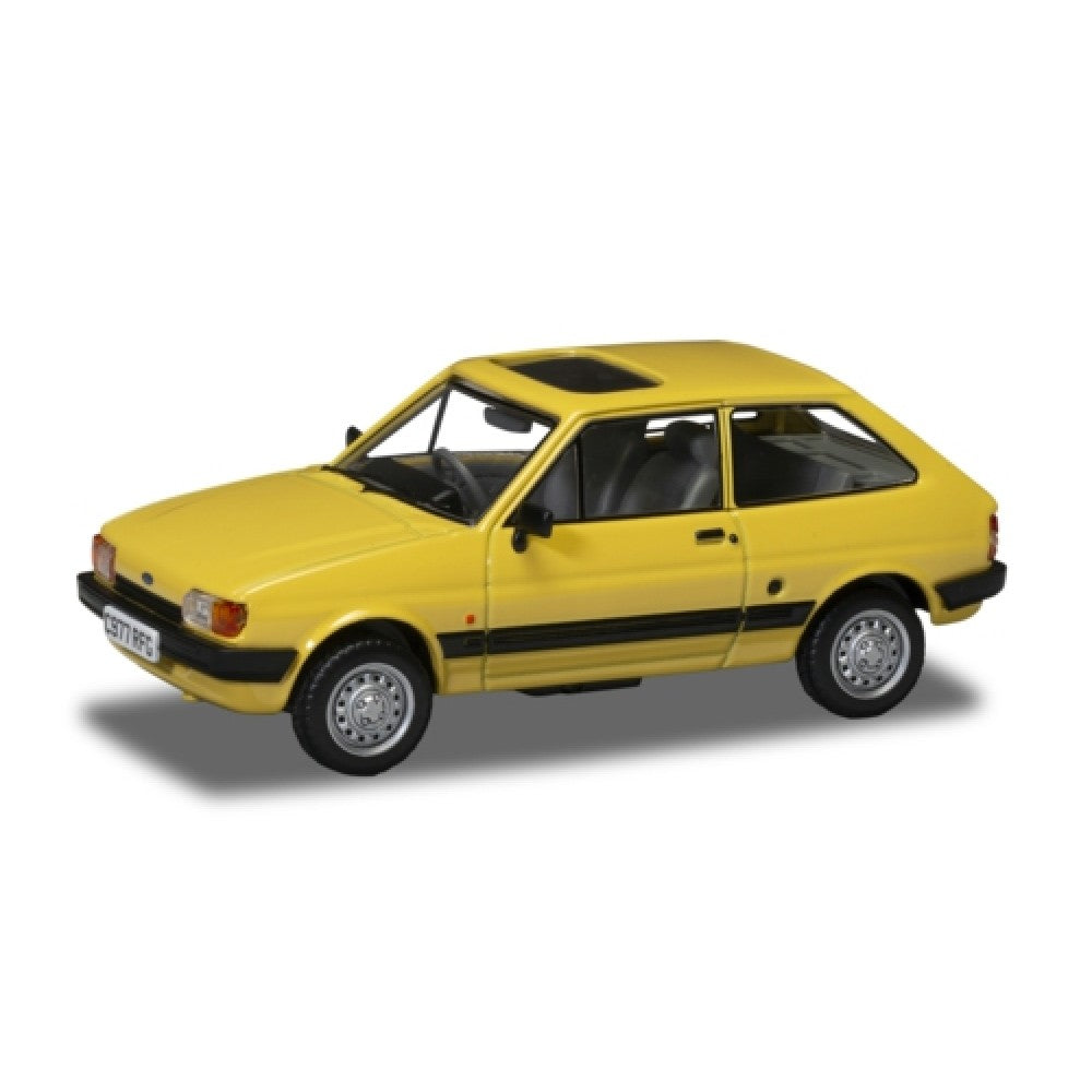 1/43 FORD FIESTA MK2 1.1L, CITRINE YELLOW - Corgi Vanguard - VA14404