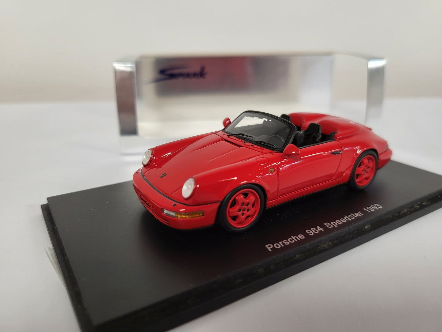 Spark Model S2042 PORSCHE 964 SPEEDSTER 1993 RED 1:43 Auto Stradali