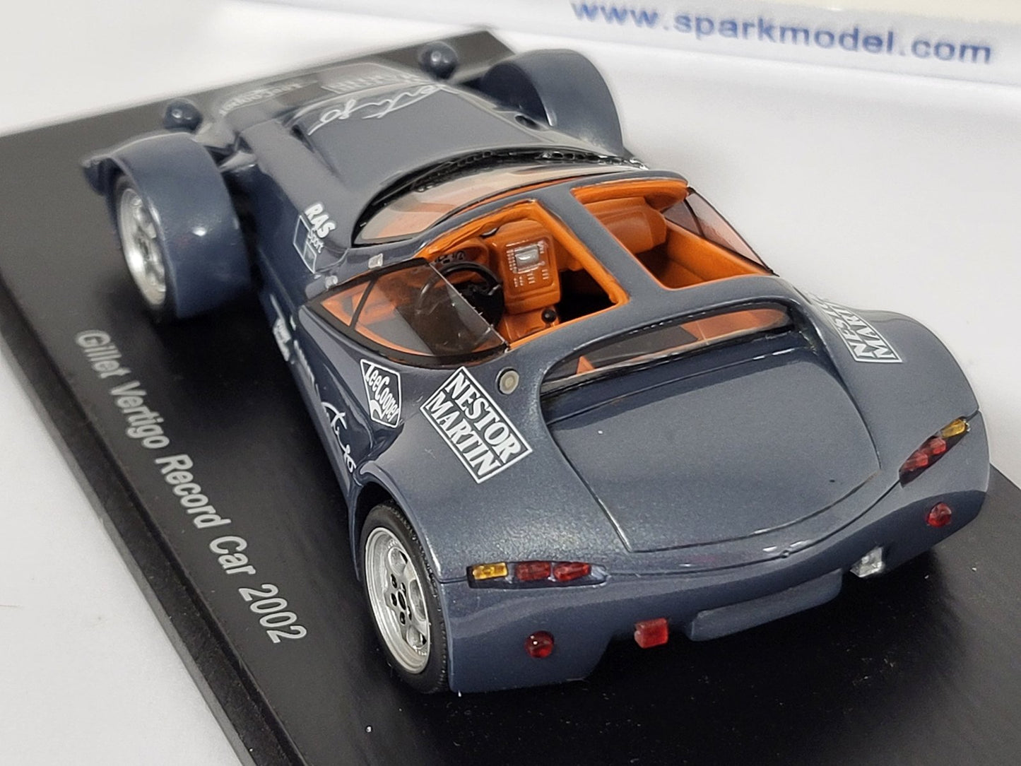 1/43 Spark Gillet Vertigo Record Car 2002 S1461