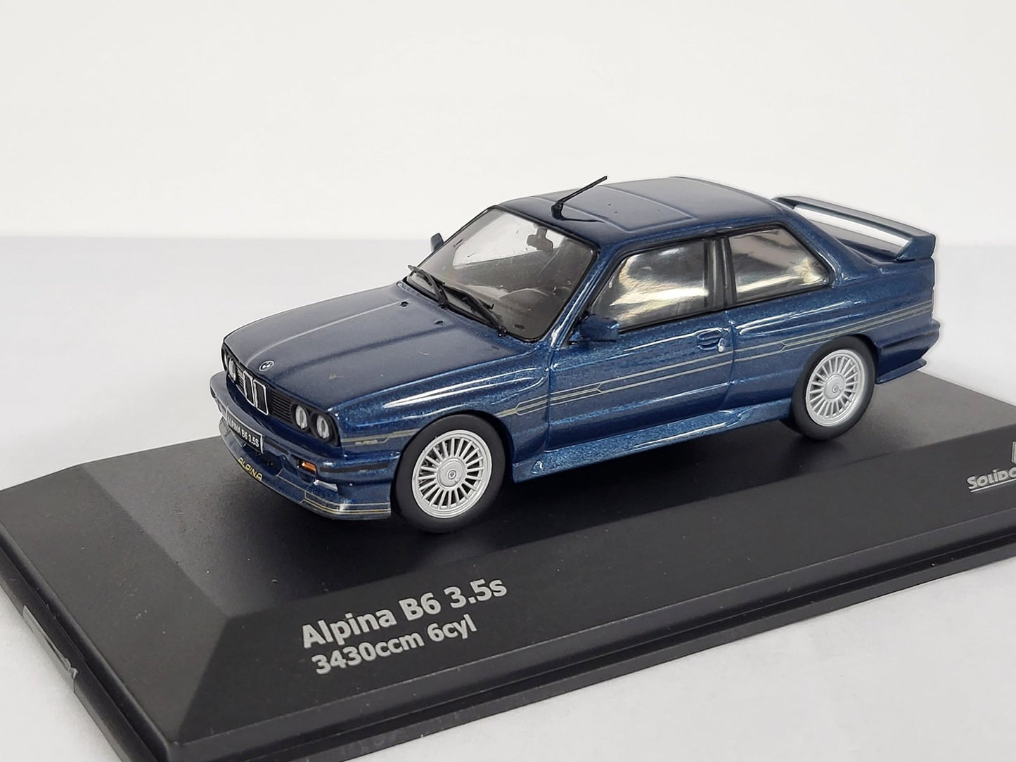 1/43 Alpina E30 B6 - Blue - S4312001 - Solido
