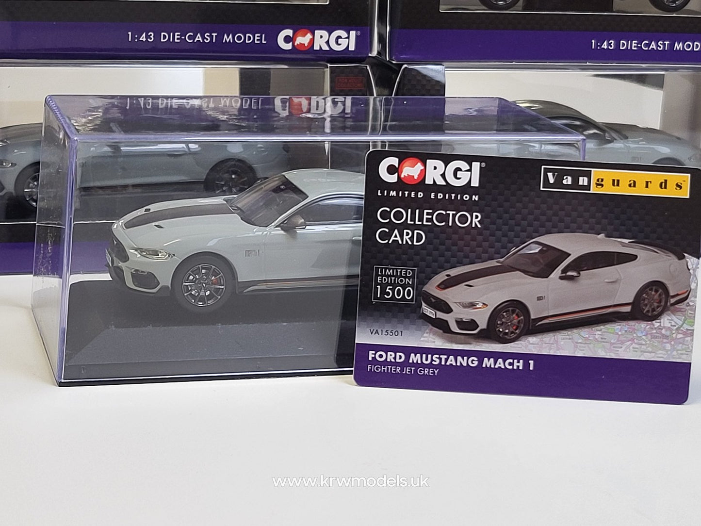 VA15501 - Ford Mustang Mk6 Mach 1 Fighter Jet Gray