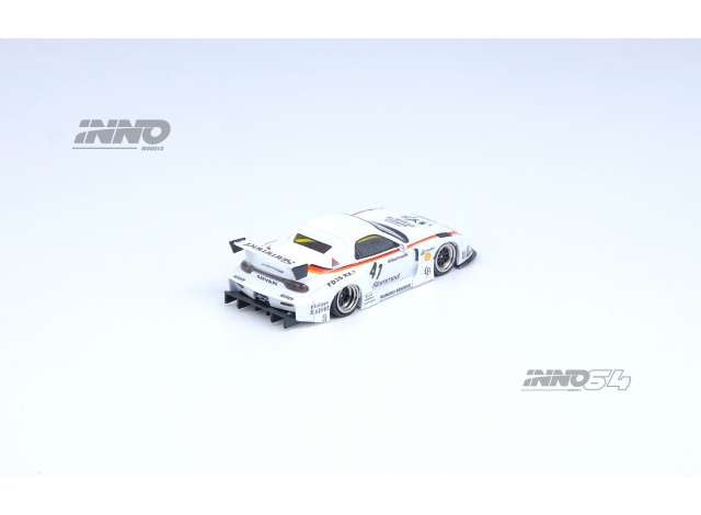 1/64 LBWK Mazda RX7 (FD3S) LB Super Silhouette, white/orange/black - in64-LBWK-RX7-02