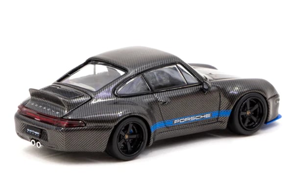 TCT64TL054BCF - 1/64 PORSCHE 993 REMASTERED BY GUNTHER WERKS BLACK
