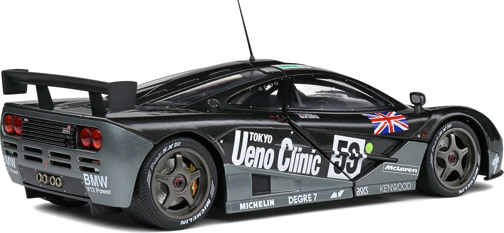 McLaren F1 GT-R Short Tail Black 24H Le Mans 1995 S1804106