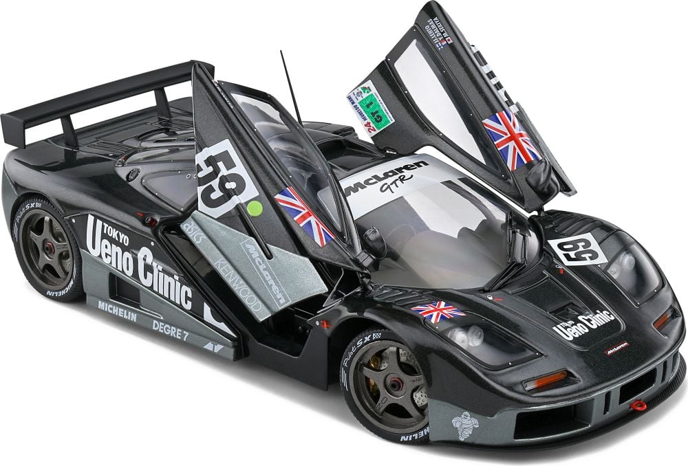 McLaren F1 GT-R Short Tail Black 24H Le Mans 1995 S1804106