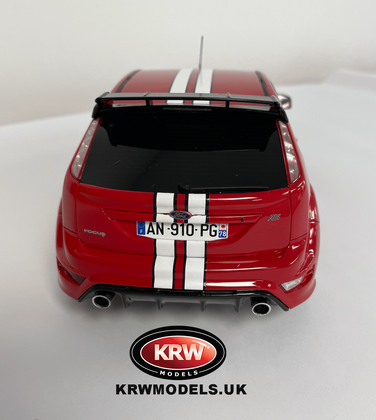 Otto 1:18 Ford Focus MK2 RS Le Mans Red - OT1007