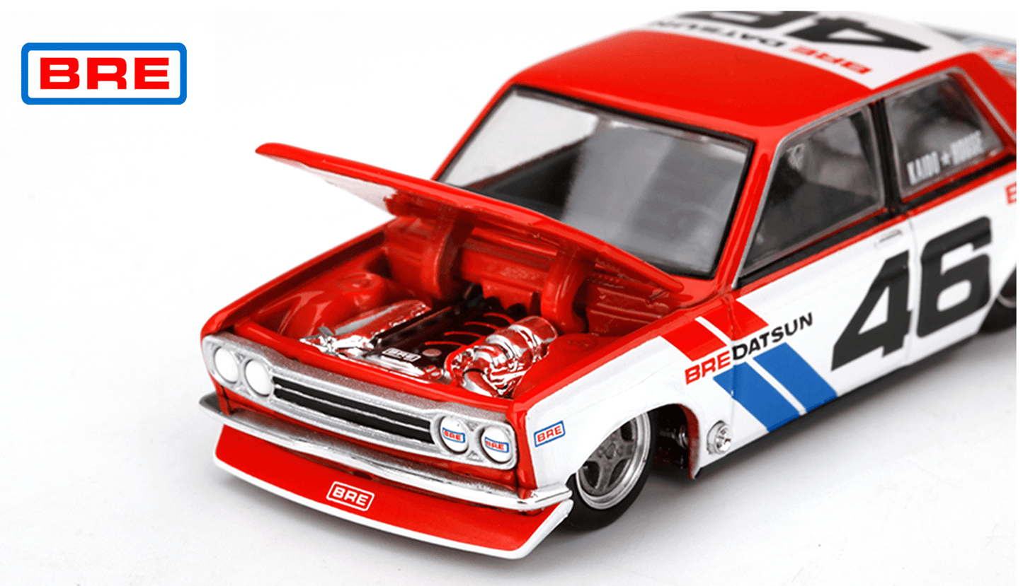 MGTKHMG005- 1/64 - Datsun 510 Pro Street BRE510 V1 - Mini-GT