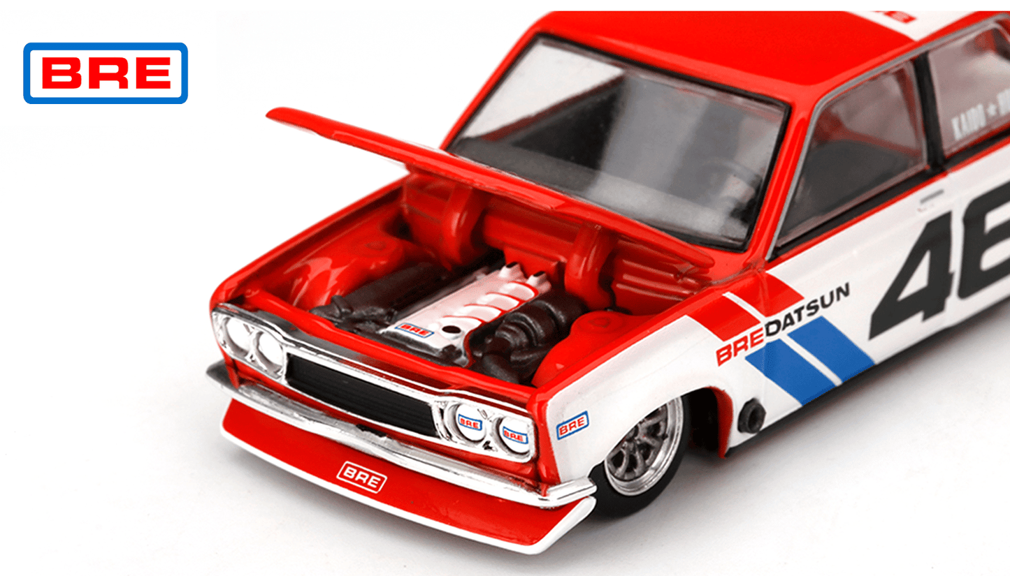 MGTKHMG006- 1/64 - Datsun 510 Pro Street BRE510 V2 - Mini-GT