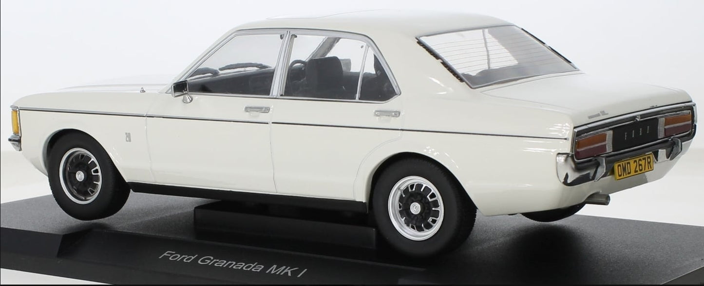 MCG 18469 Ford Granada MK I White (RHD) 1975 - UK Exclusive