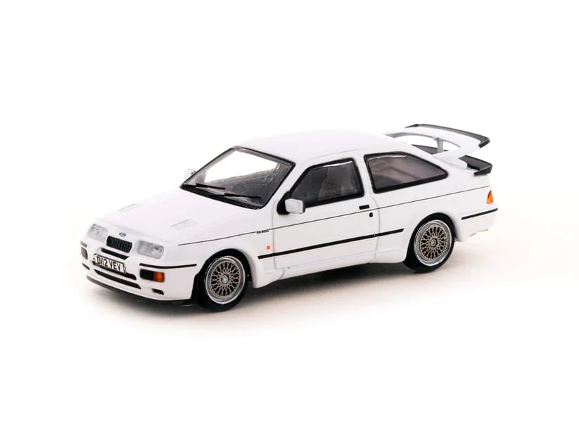 1/64 1989 FORD SIERRA RS500 COSWORTH, WHITE - Tarmac Works Road64