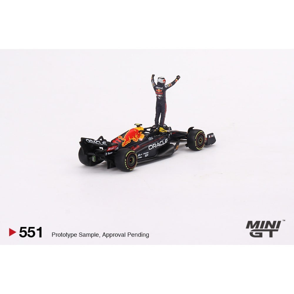 MGT00551-L - 1/64 ORACLE RED BULL RACING RB18 NO.11 SERGIO PEREZ 2022 MONACO GRIX WINNER
