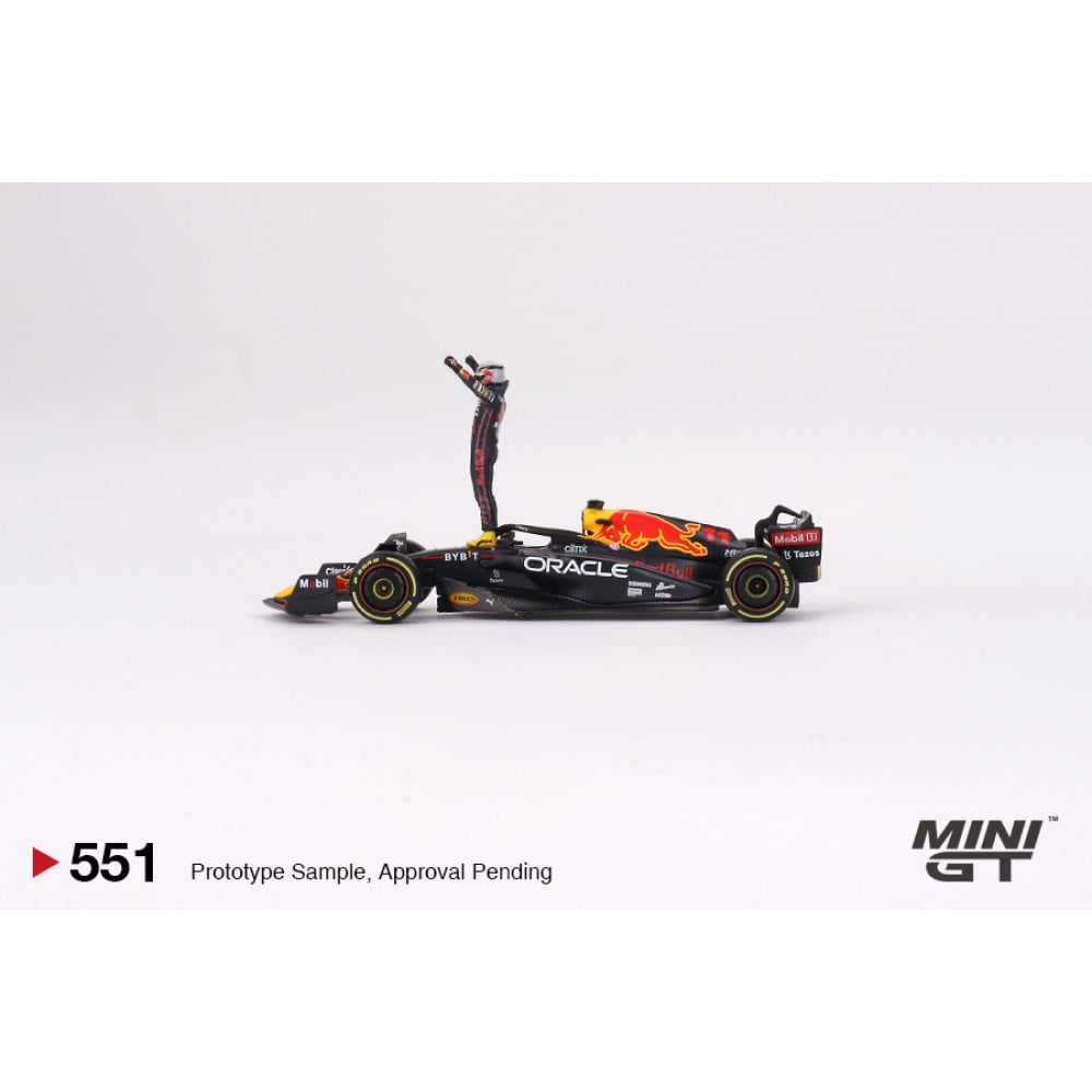 MGT00551-L - 1/64 ORACLE RED BULL RACING RB18 NO.11 SERGIO PEREZ 2022 MONACO GRIX WINNER