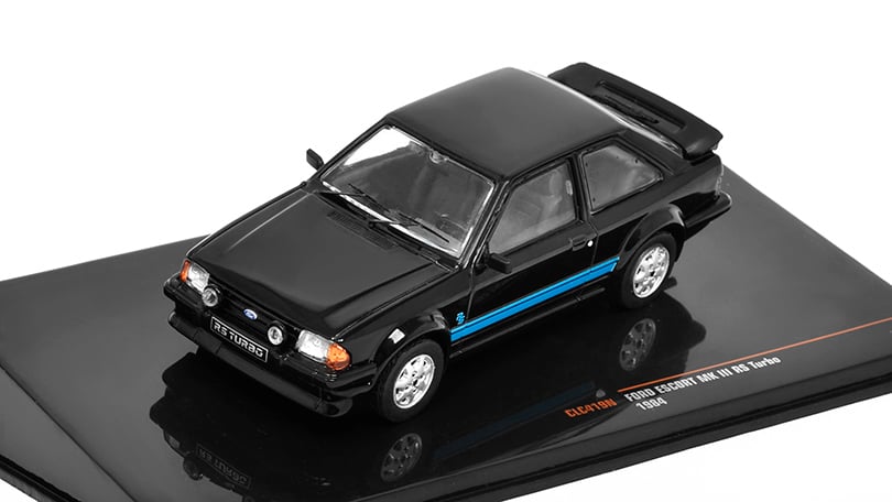 IXO CLC419 Ford Escort MK III RS Turbo Black 1984