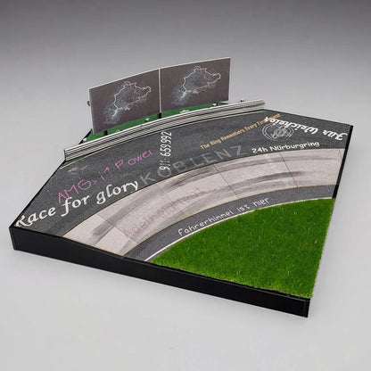 1/64 Diorama Set with Zonda Revo Complimentary Nürburgring Lap Time Model - CM Models - CM64-DioramaSet-01