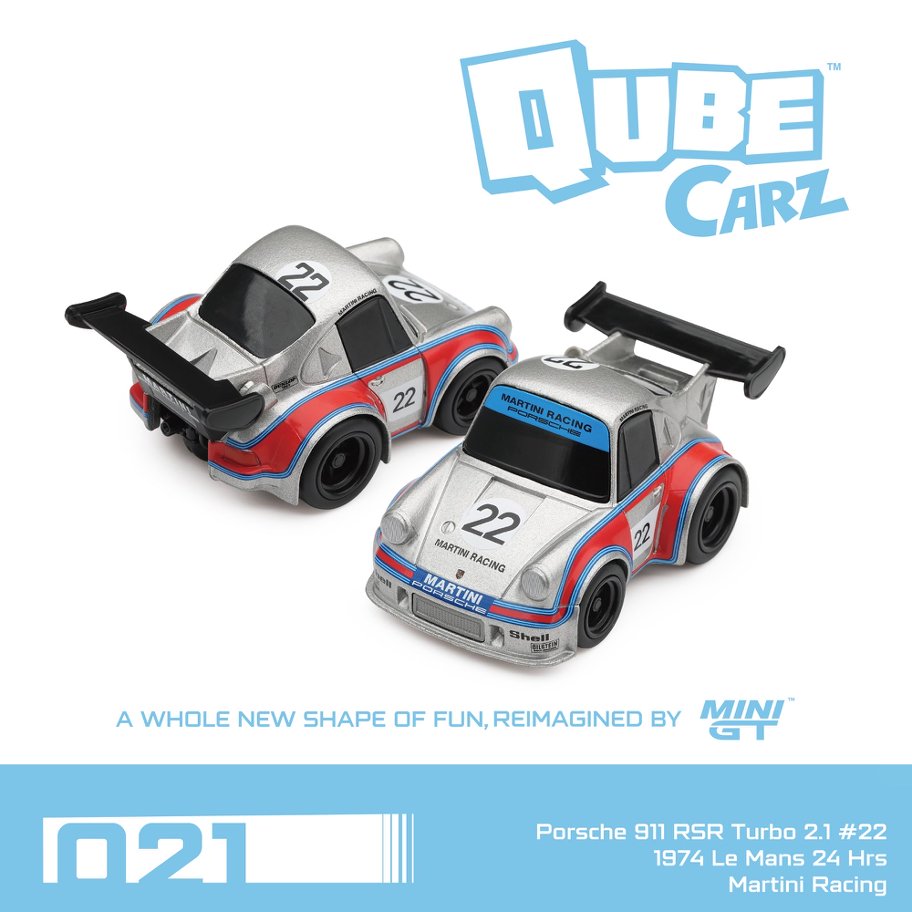 QUBECARZ SERIES 4 INNER PACK COMPLETE SET OF 6 STYLE CARS - MiniGT - QZ-Combo004