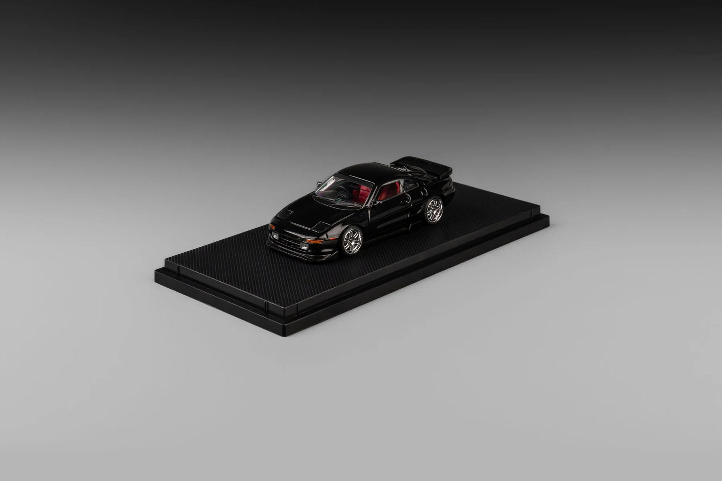 1/64 - Custom MR2 SW20 Hong Kong Limited Edition - Metallic Black  - Micro Turbo - MT6402C1