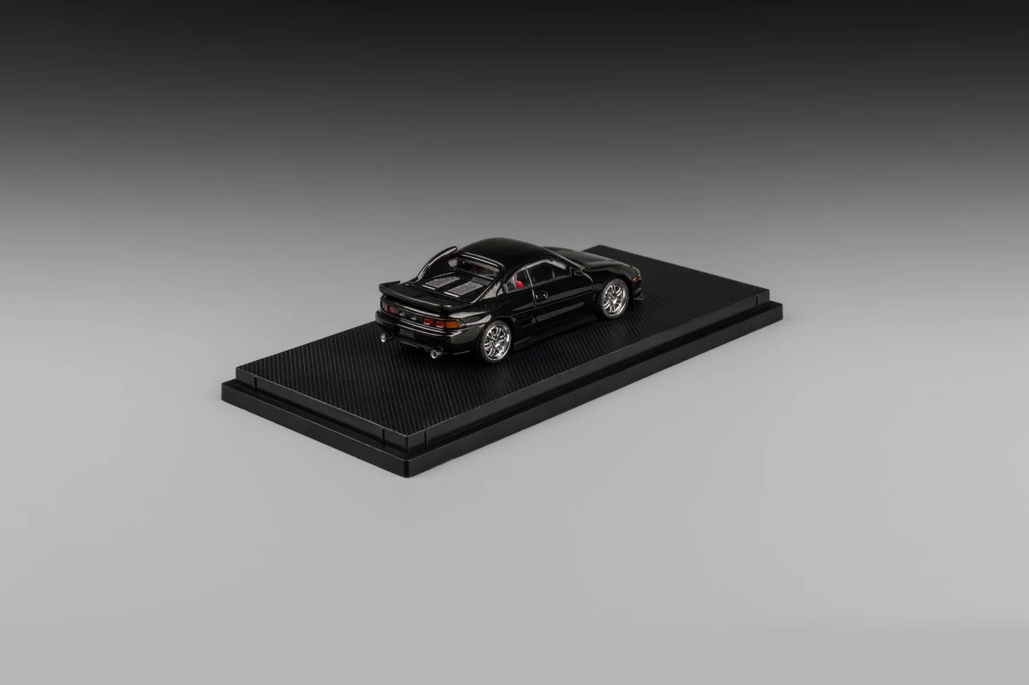 1/64 - Custom MR2 SW20 Hong Kong Limited Edition - Metallic Black  - Micro Turbo - MT6402C1